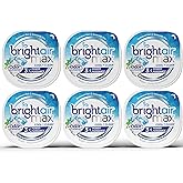 Bright Air Max Odor Eliminator Gel, Biobased Air Freshener, Cruelty Free, Cool and Clean Scent, 8 Oz Each, 6 Pack