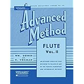 Rubank Advanced Method &ndash; Flute Vol. 2 Classical Flute Technique and Studies Scales Arpeggios Duets and Solos Woodwind Instructional Book for Advanced Players Hal Leonard Sheet Music