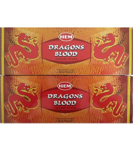 India Hem Magnolia Incienso 6 Paquetes De X 8 Incienso, Wicca Pagan 8 Mm Square Box