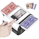 XPAW Automatic Card Shufflerfor 1-2 Decks with Dual Auto/Manual Modes, USB-C Rechargeable,Quiet Operation,Compatible with Texas Hold'emPoker All Card Types are Supported.