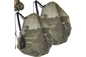 MOPHOEXII Decoy Bag for Duck Goose Turkey Waterfowl Hunting,Mesh Decoy Bag with Adjustable Straps,Duck Hunting Accessories