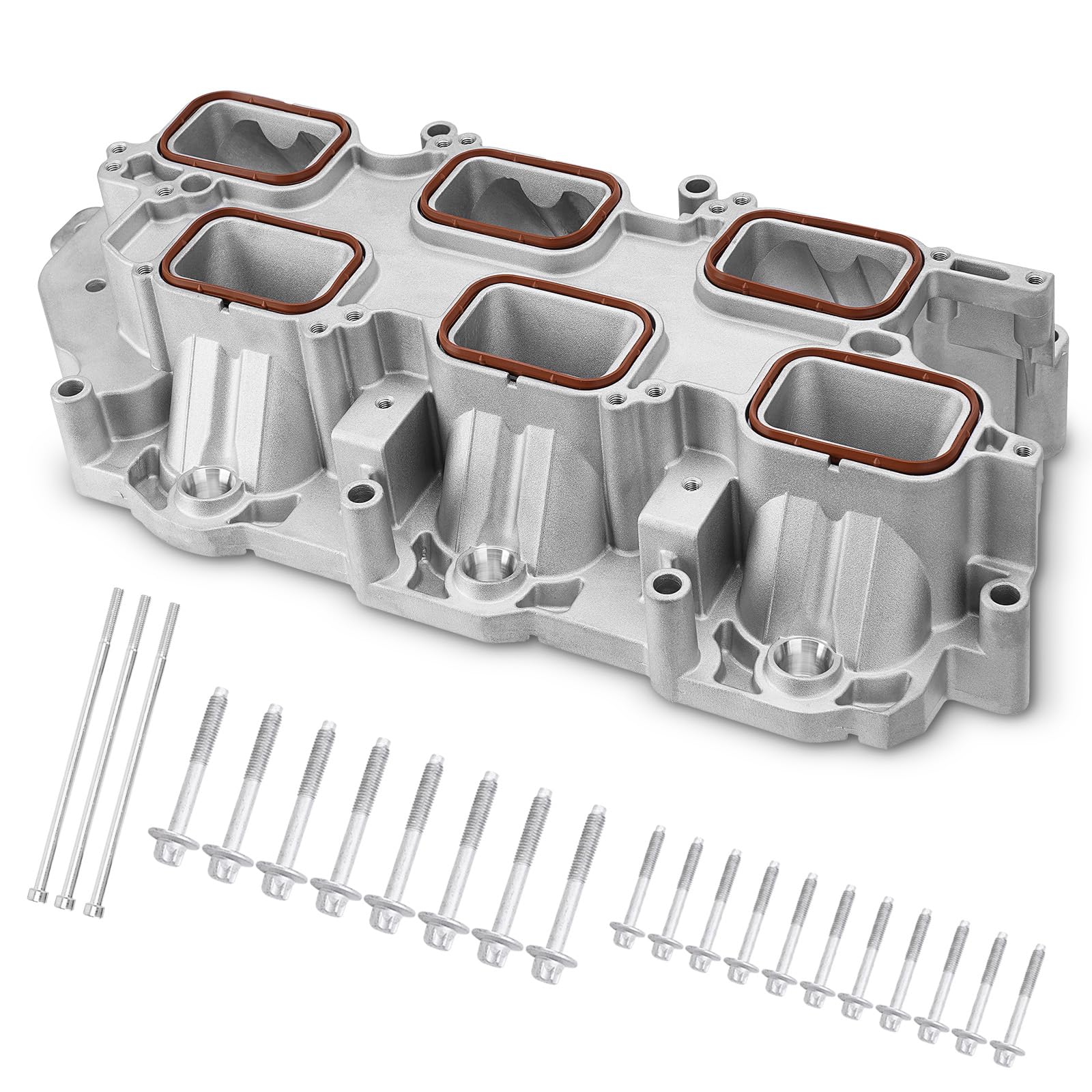 Photo 1 of Upgraded Full Aluminum Engine Lower Intake Manifold with Gasket and Bolts Compatible with Jeep Dodge Chrysler Ram Cherokee Wrangler Journey Grand Caravan Durango Charger Challenger ProMaster 3.6L V6