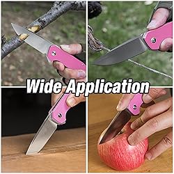 FLISSA Pocket Knife, Folding Tactical Knife with