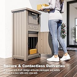 MAIUSCOLI Package Delivery Box for Outside, Large