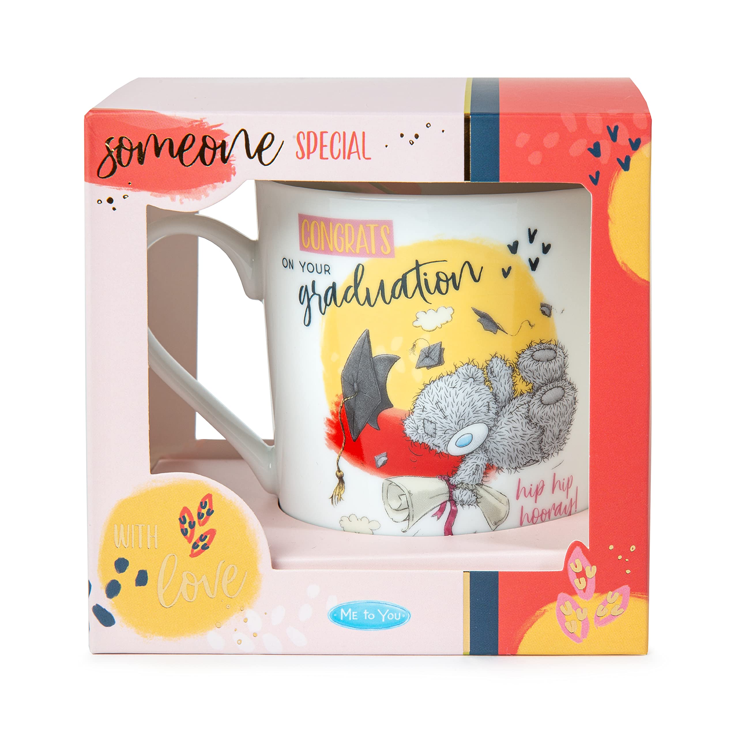 Me To You Bear Graduation Boxed Mug Ceramic