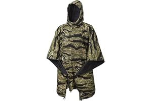 Helikon-Tex Swagman Roll Military Poncho - Multi-Purpose Poncho & Emergency Poncho - Survival Gear - Woobie Blanket & Jacket