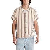Aeropostale Men's Vertical Stripe Button Up Shirt