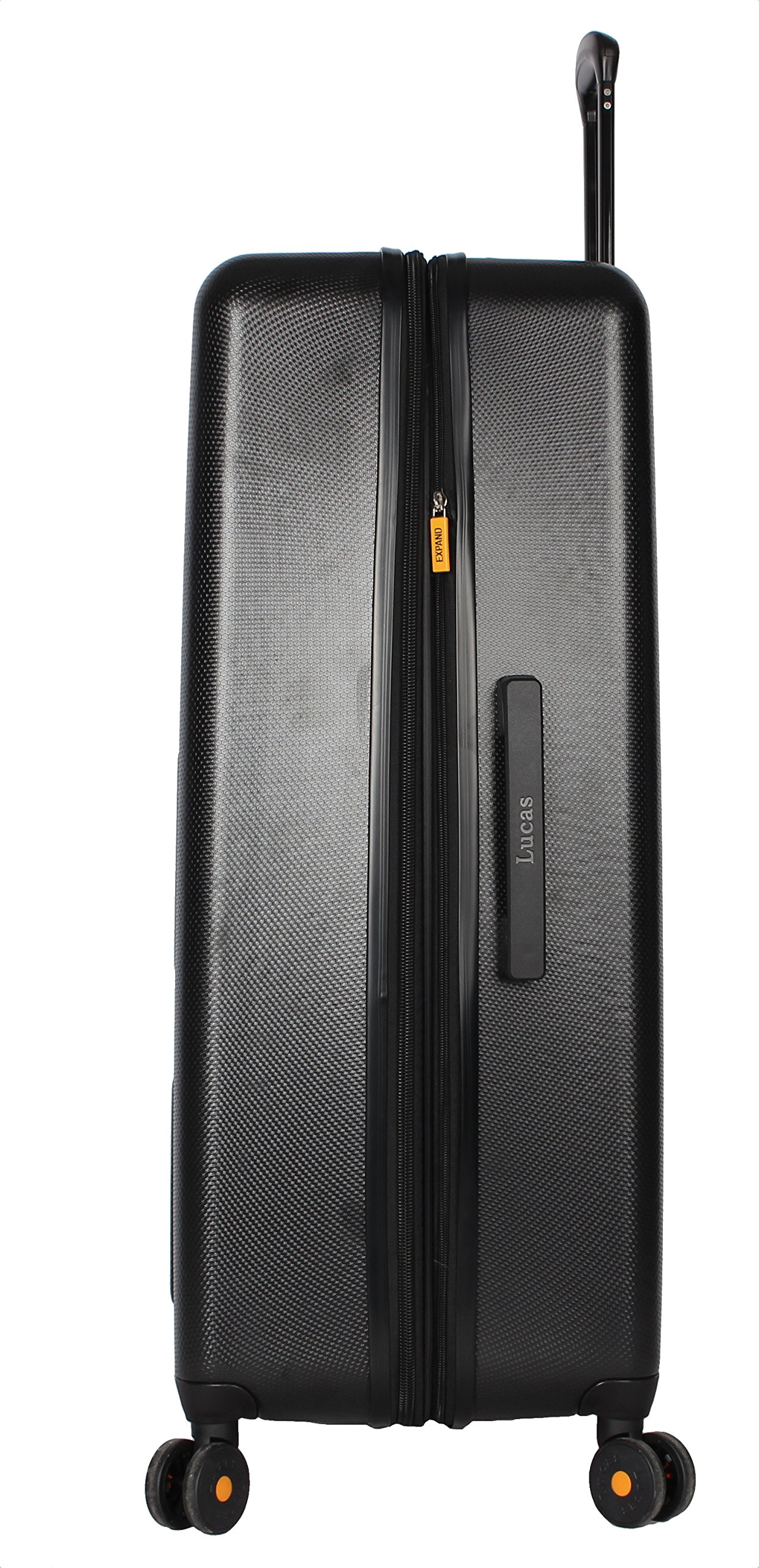 Lucas Luggage Hard Case Large 31" Expandable Suitcase With Spinner