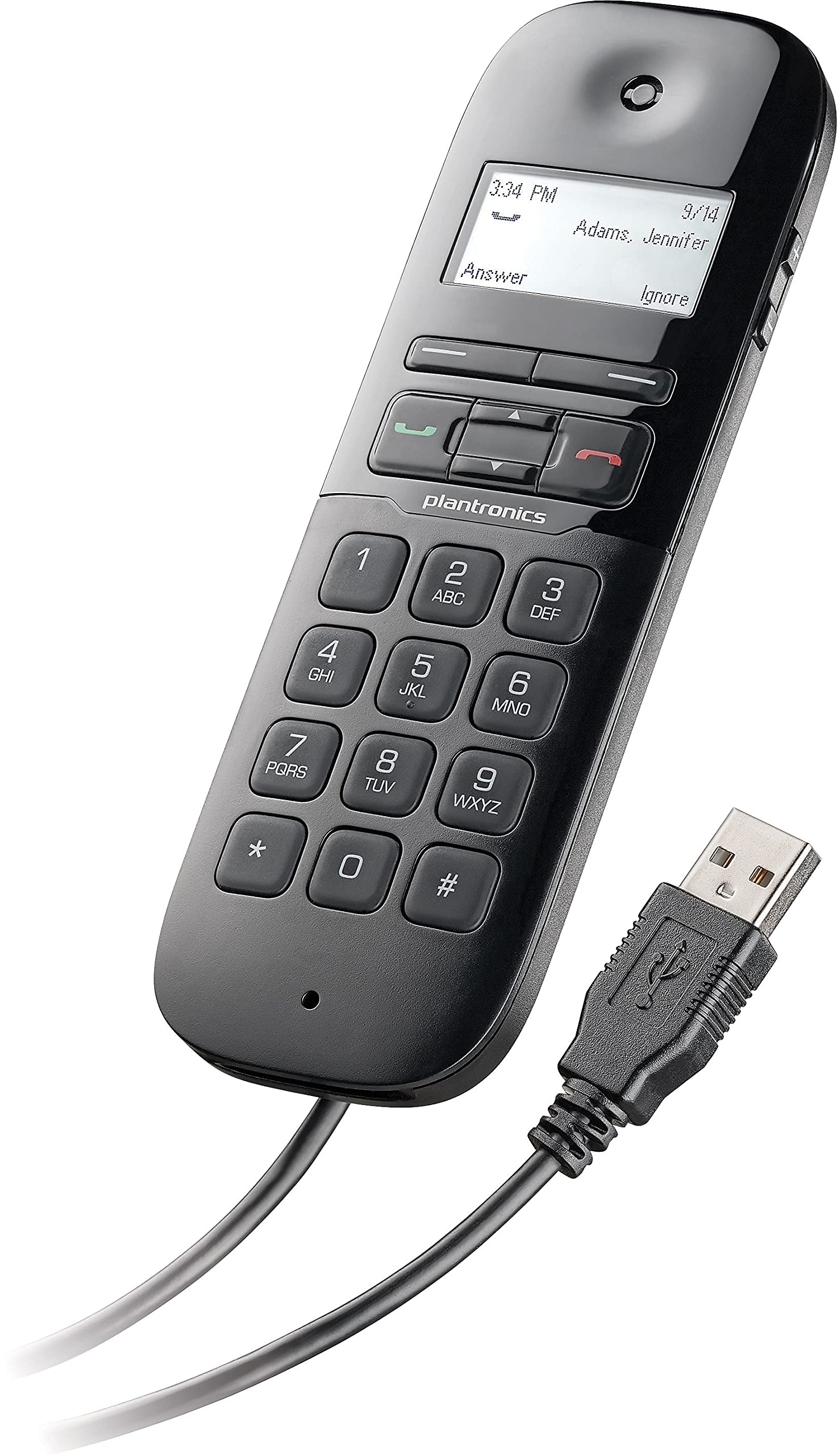 Plantronics P240M USB Headphones - White