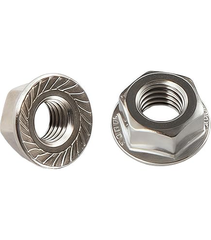 Lot De 10 écrous Hexagonaux M16 X 1.5 Acier - Hauteur 7mm - Marque Uxcell - Neuf