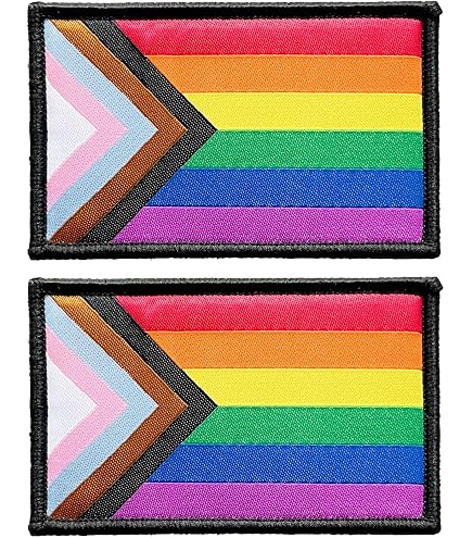 JBCD Confezione Da 2 Toppe Tessute Con Bandiera Nera – 8x5 Cm, Supporto A Strappo, Per Abbigliamento Tattico E Militare