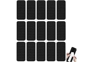 inYYTer 15 Pack Ceiling Fan Filters for Blades, Strong Activated Coconut Carbon Filter for Ceiling Fans, Universal Fit Unscented Charcoal Fan Air Purifier Pad