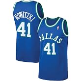 Dirk Nowitzki Dallas Mavericks #41 Blue Youth 8-20 Soul Hardwood Classic Swingman Jersey