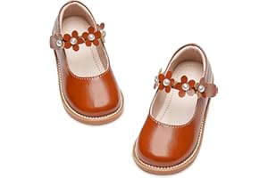 Kiderence Girls Flat Dress Shoes School Oxfords Marry Jane (Toddler/Little Kids)