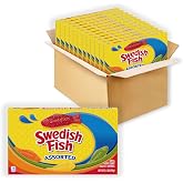 SWEDISH FISH Assorted Soft &amp; Chewy Gummy Candy, Bulk Candy, 12 Boxes