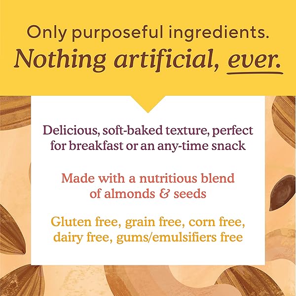 SIMPLE MILLS ALMOND FLOUR SNACK BARS, PEANUT BUTTER CHOCOLATE CHIP – GLUTEN FREE, MADE WITH ORGANIC COCONUT OIL, BREAKFAST BARS, HEALTHY SNACKS, 6 OUNCE (PACK OF 1)