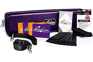 Quiver Time Purple Quiver Card Carrying Case - Playing Card Case Holder for Trading Cards, MTG Card Storage Bag Deck Box Card Case (+Wrist & Shoulder Strap, Dividers + 100 Apollo Card Sleeves)