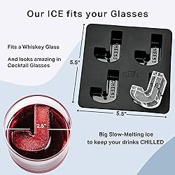 DRINKSPLINKS Silicone Ice Cube Mold Tray - Custom
