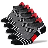 Kodal Ankle Compression Socks, Copper Yarn Low Cut Training Socks, Odor Free Moisture-wicking Arch Support Cushion