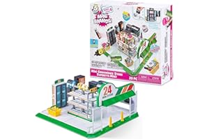 5 Surprise Mini Brands - Mini Convenience Store Playset by ZURU (Series 4) Exclusive and Mystery Collectibles