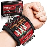 Magnetic Wristband Perfect Stocking Stuffers for Men Women Adults Gifts, Tool Belt Magnet Wrist for Holding Screws Nails Chri