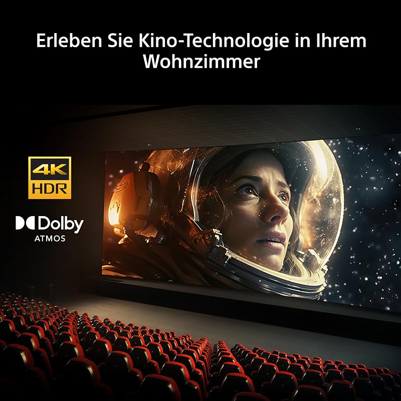 BRAVIA 2II 75 Zoll Fernseher, 4K Smart TV (Google TV), X1 Prozessor, 4K-Upscaling, Fernseher mit Dolby Atmos und DTS:X, PS5-Kompatibilität, 75S20M2, Modell 2026
