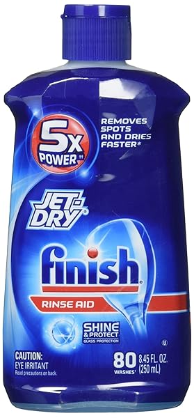 FINISH JET-DRY RINSE AID, DISHWASHER RINSE & DRYING...