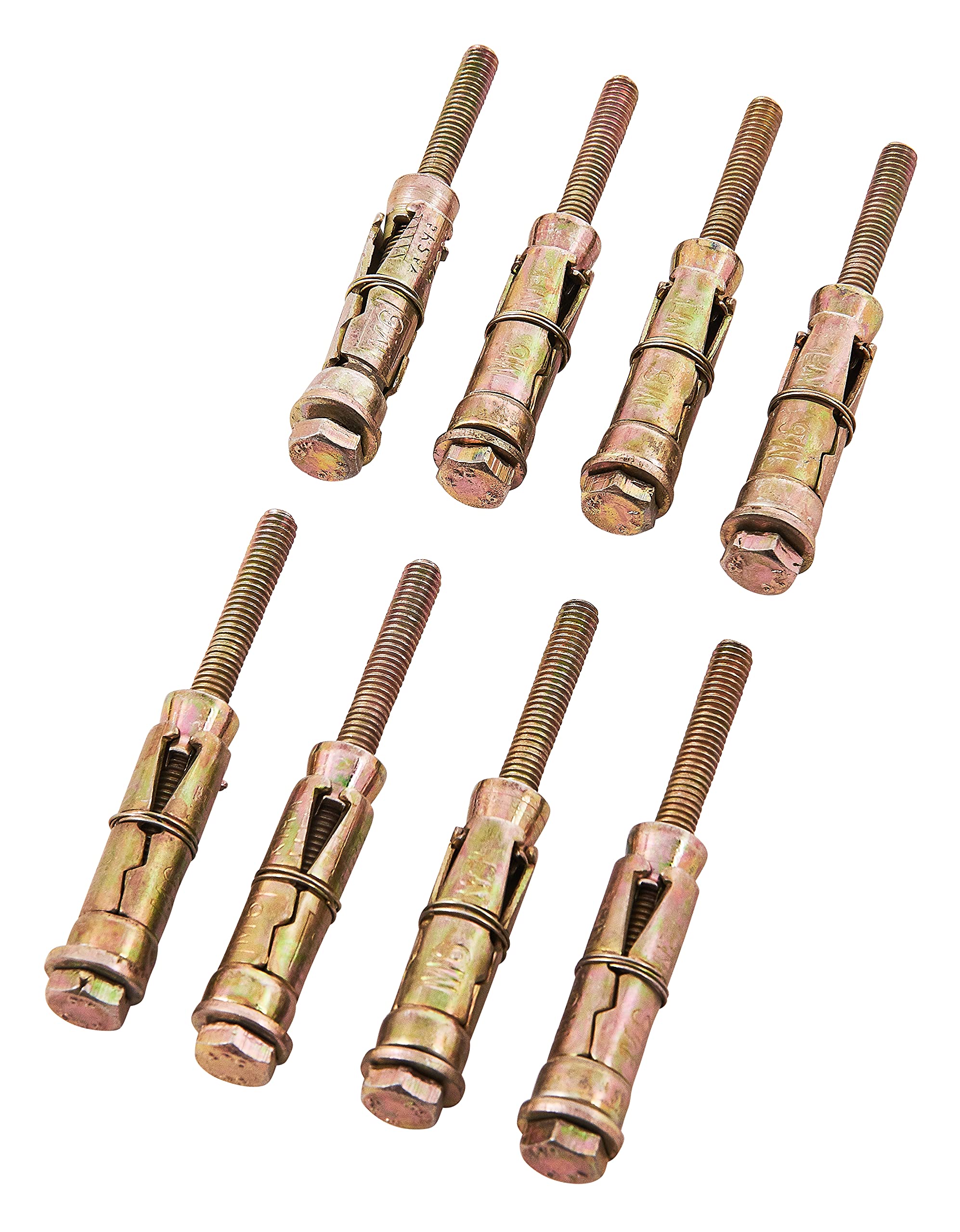 Amtech S5920 8 Piece M6 x 75mm expansion bolts