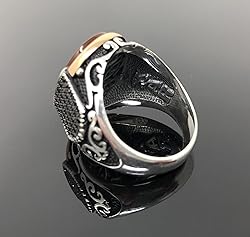 KAR New 925K Sterling Silver Red Agate