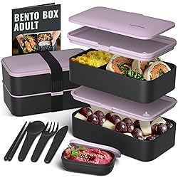 Bentoheaven Premium Bento Box Adult Lunch Box with