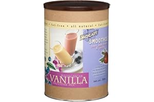 MOCAFÉ MOCAFE Vanilla Smoothie Mix, Madagascar Powder for Fruit Smoothies and Blended Ice Drinks, 3lb Tin Can