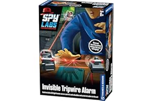 Thames & Kosmos Spy Labs Inc: Invisible Tripwire Alarm | Detective Toy for Boys & Girls Ages 8+ | Toy Security System with LED Light Beams | Essential Pretend Play Tool for Young Investigators