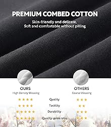 DAVID ARCHY Mens Underwear Cotton Boxer Briefs with
