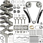 G4KJ 2.4 Engine Rebuild Kit w/Timing Chain Kit VVT For Hyundai Kia 2011-20 | Fit for Kia Optima Sportage Sorento Hyundai Sonata Tucson Santa Fe Sport 23111-2G200 23111-2G230 72RZ6-2GF00 21020-2G020