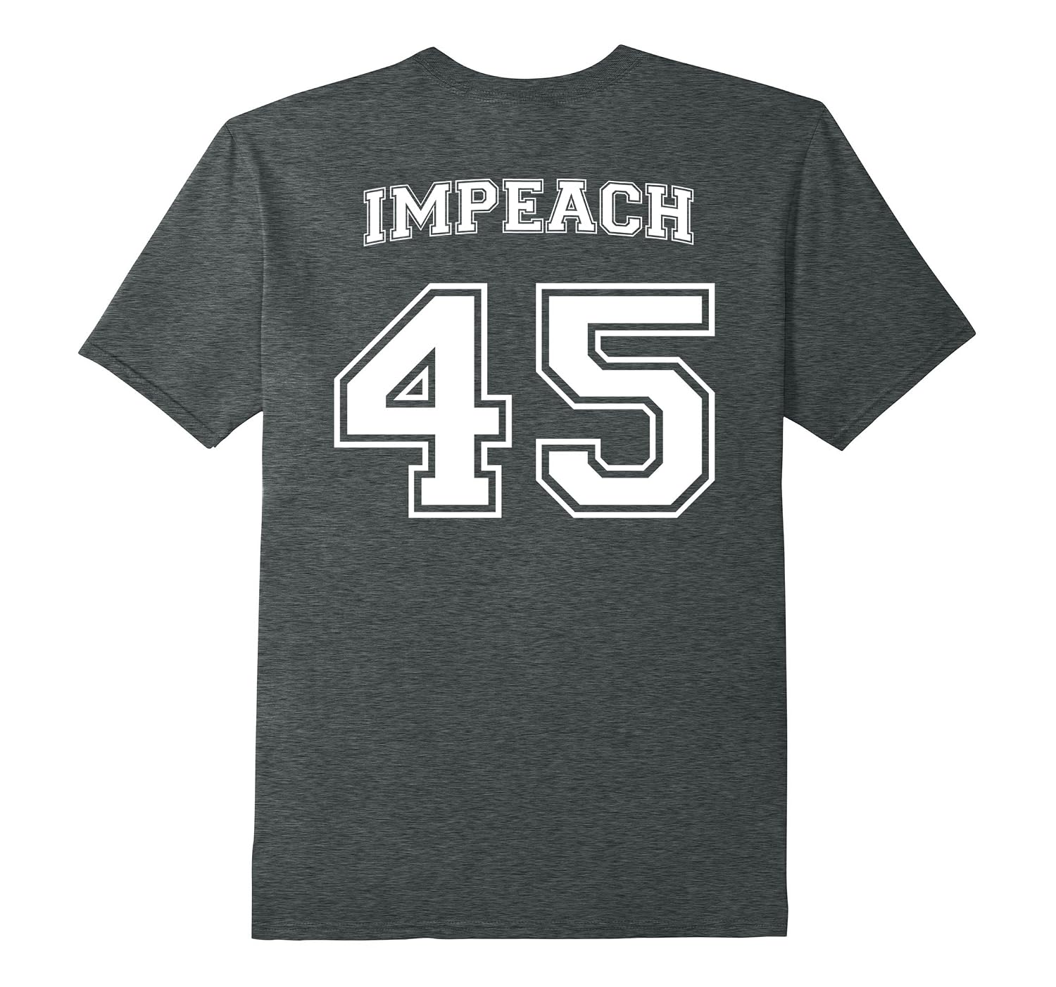 Impeach 45 Anti-Trump Patriotic Protest Resist T-Shirt-CD – Canditee