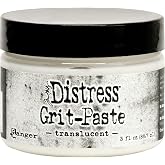 Tim Holtz - Ranger Translucent Tim Holtz Distress Grit Paste 3oz, One Size, 88 Millilitre