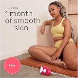 Braun Silk-épil 3 Corded Epilator Hair Removal with Shaver Head Pink 3-031 view 3