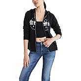 AEROPOSTALE womens Aero Logo Full Zip Hoodie- Circle/Scripts
