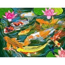 Springbok 1000 Teile Puzzle „Koiteich“ – Made In USA, Fertig 76,2 X 61 Cm, Aus Recyceltem Material