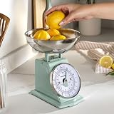 Salter Timeless Mechanical Kitchen Scale Sage, 5 kg, 1 Litre Bowl, Dial view 5