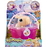 Animagic Let's Glo Capybara Spa Time | Squishy Stretchy Water Toy Floats and Glows | Ages 4+
