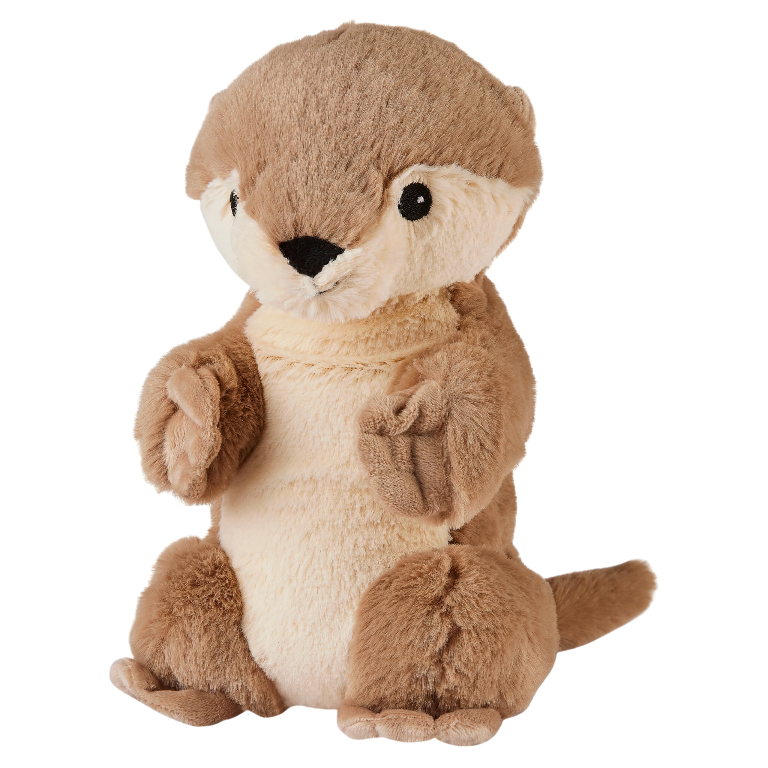 Warmies Plush Otter Microwavable, with French Lavender Scent, Hot or Cold Teddy for Relaxation and Warm Relief, Suitable for Adults and Children