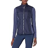 Cutter & Buck womens Moisture Wicking Drytec Stretch Knit Stealth Full Zip JacketTransitional Jacket