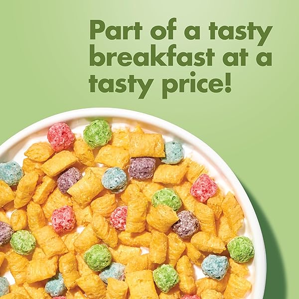 MALT-O-MEAL BERRY COLOSSAL CRUNCH CEREAL, SWEETENED CORN AND OAT BREAKFAST, FAMILY SIZE RESEALABLE 34.5 OZ BAG