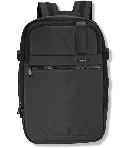 Duchamp Laptop Backpack Carry-On | Rubberized exterior with organization pockets