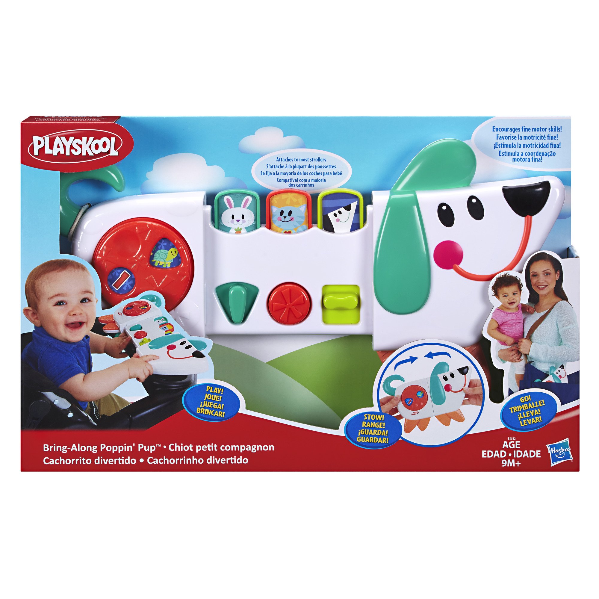 Playskool Bring‑Along Poppin' Pup