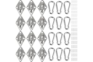 HOESLAW Wall Mount for Resistance Bands, Workout Anchors Wall Resistance with Hook for Fitness Bands, Space Saving Workout Equipment for Home Gym Weight Straps Suspension Training Exercise