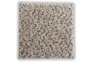 SMART SQUARES THE SIMPLE FLOORING SOLUTION Smart Squares in A Snap Premium Made in The USA Carpet Tiles 8x8 Inch, Soft Padded, Seamless Appearance, Peel and Stick for Easy DIY Installation (Sample - 537 Crystal)