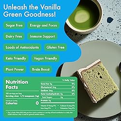 Caff Off Vanilla Matcha Green Tea Powder From Japan