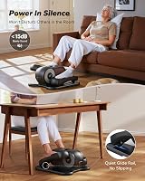 MERACH Under Desk Elliptical Machine 12 Speeds Quiet with Remote Control view 5